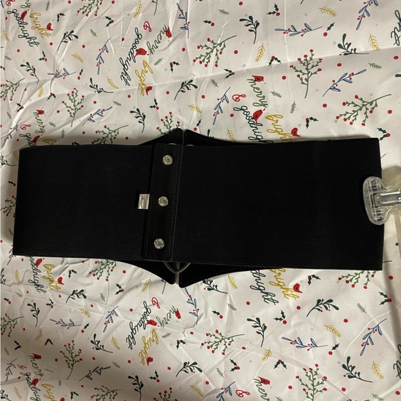 Women Vintage Corset Belt Wide Elastic Waist Heart Shape Accessory - Picture 7 of 8